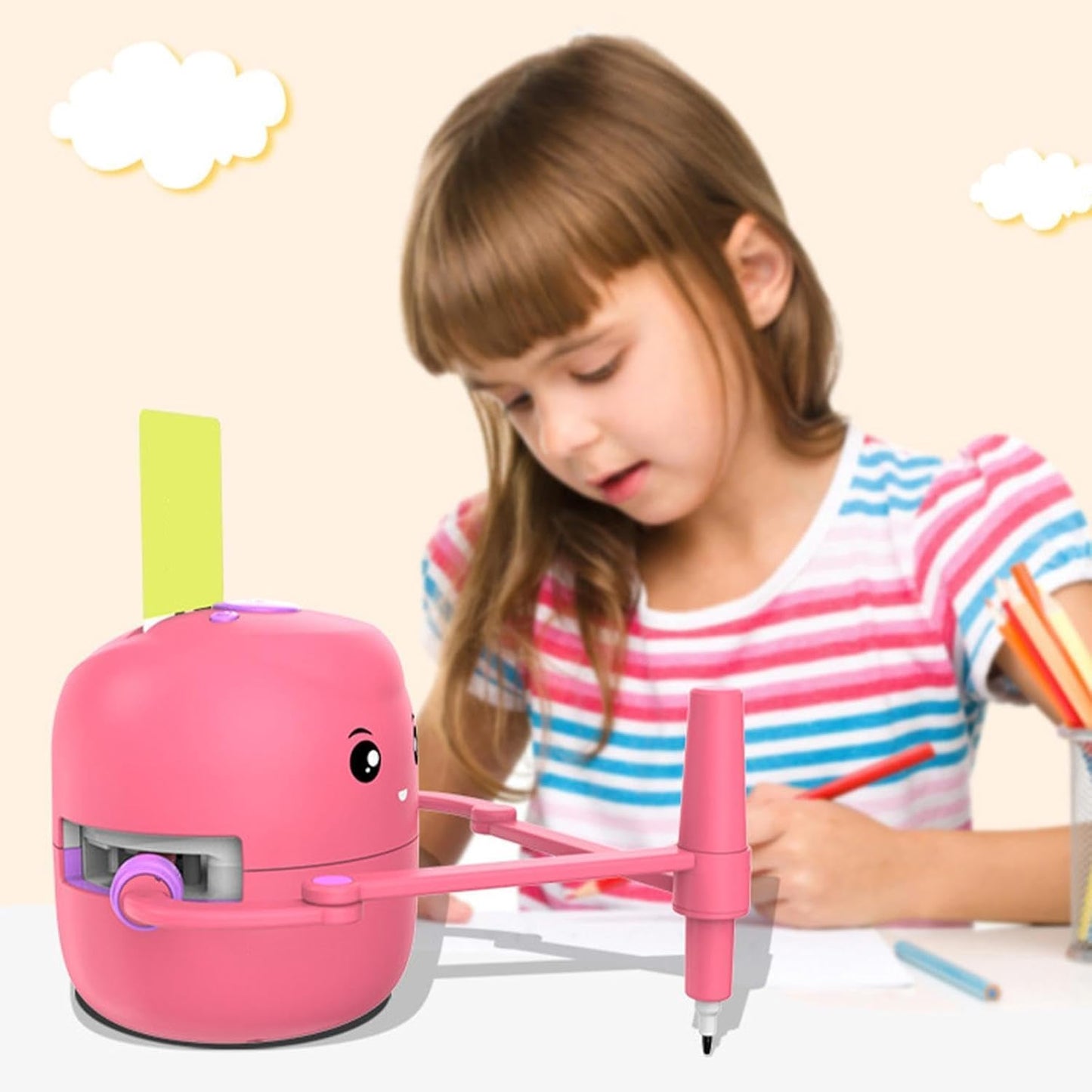 Interactive Smart Drawing Robot for Creative Learning