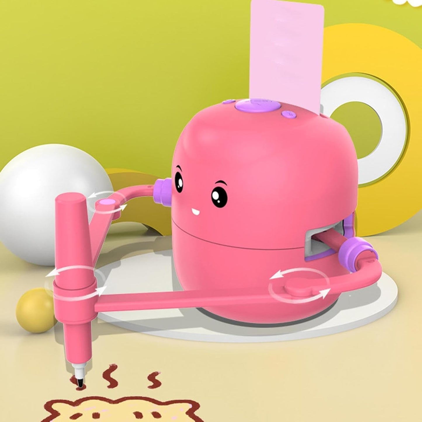 Interactive Smart Drawing Robot for Creative Learning