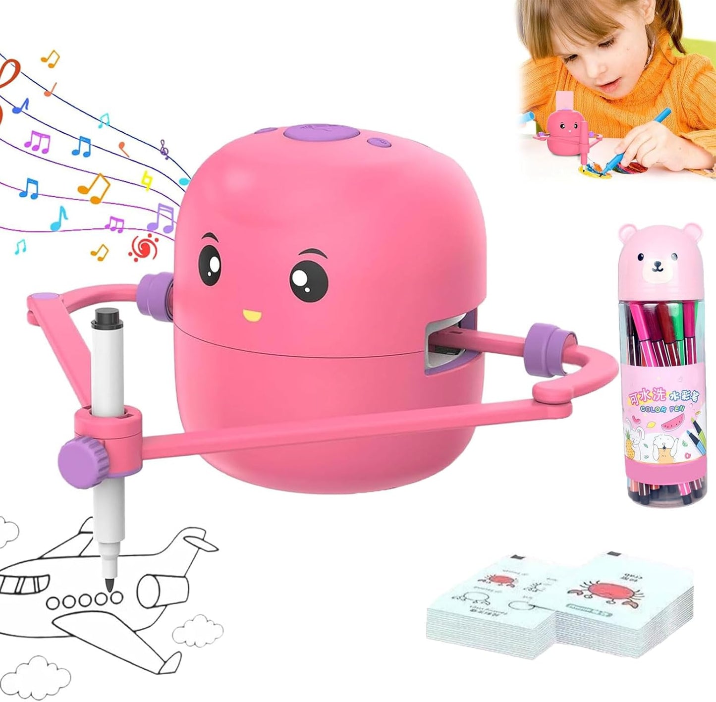 Interactive Smart Drawing Robot for Creative Learning