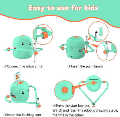 Interactive Smart Drawing Robot for Creative Learning