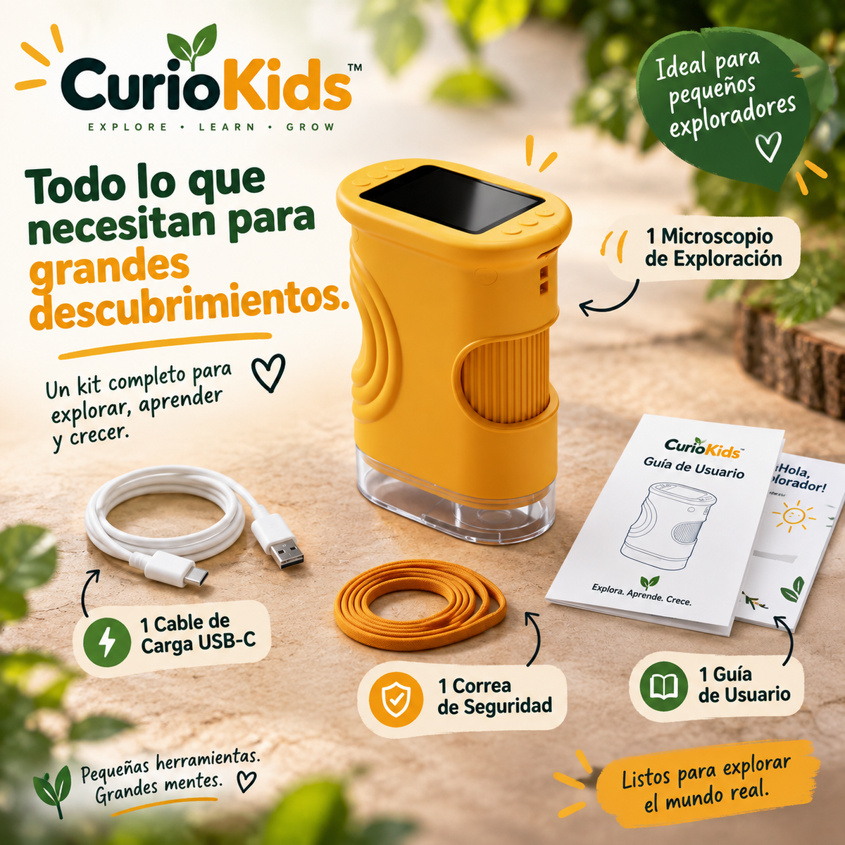 CurioKids™ Microscopio Explorador
