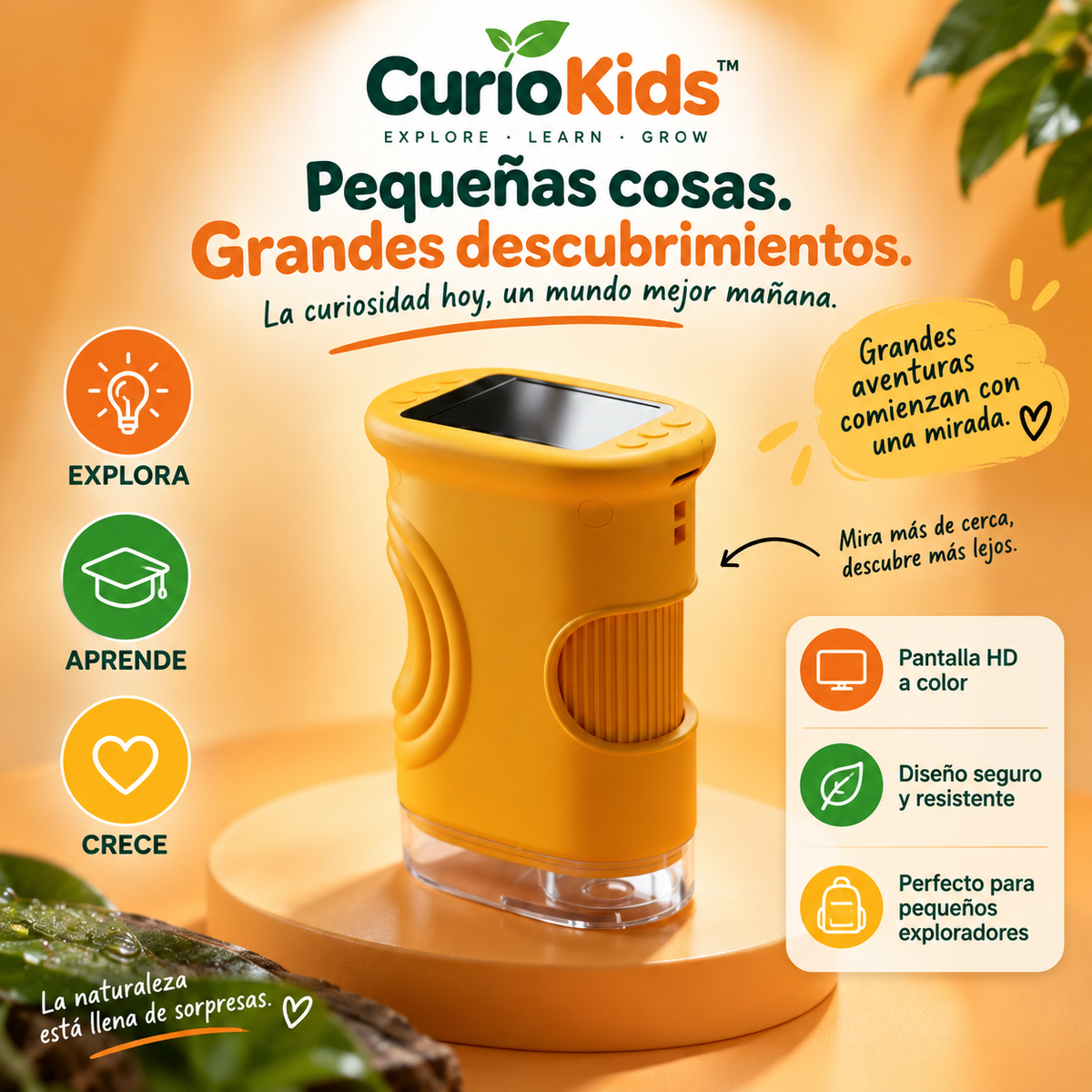 CurioKids™ Microscopio Explorador