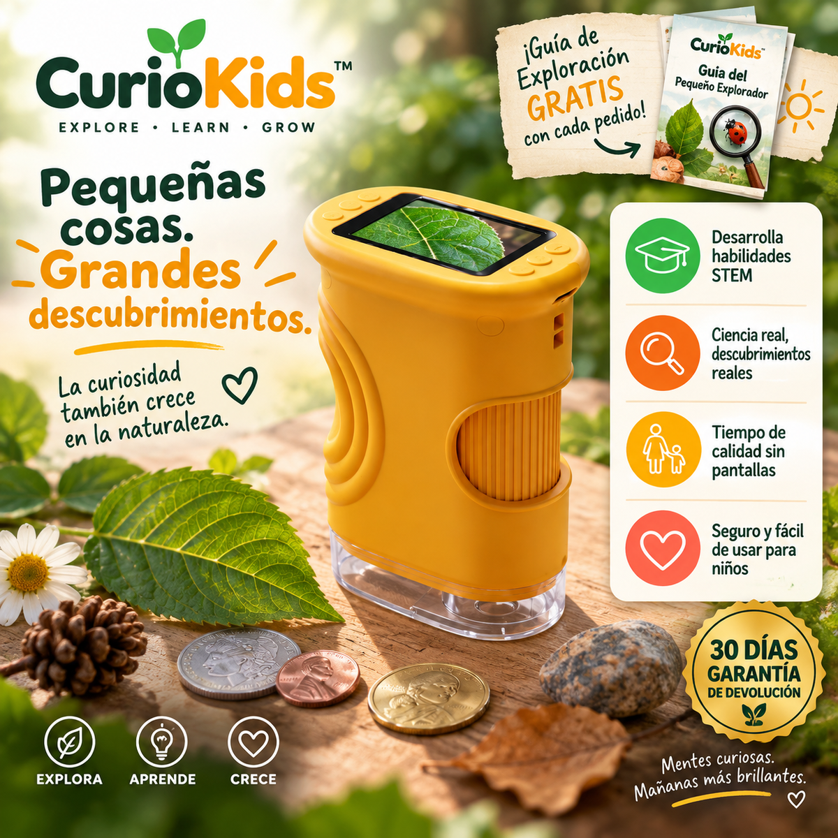 CurioKids™ Microscopio Explorador