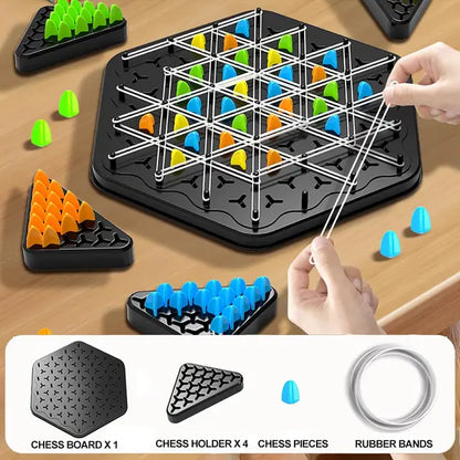 Chain Chess Puzzle The Ultimate Brain Game  (1–4 Players)
