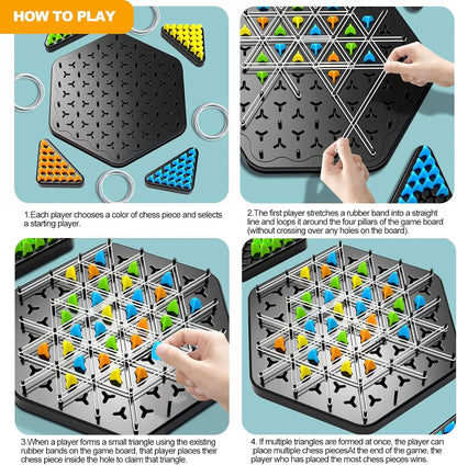 Chain Chess Puzzle The Ultimate Brain Game  (1–4 Players)