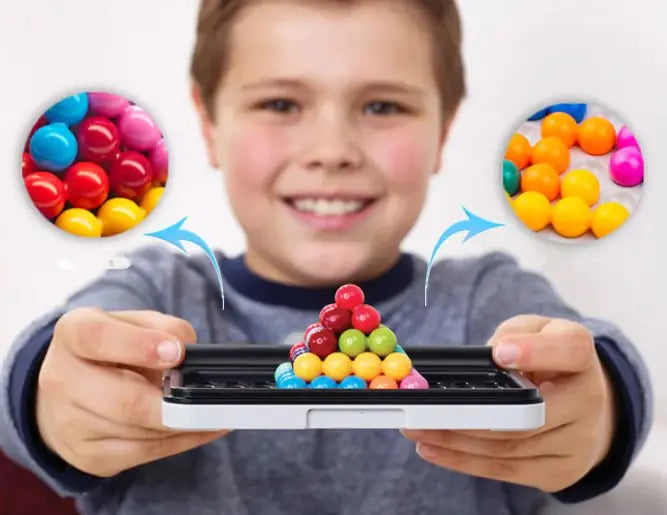 Smart Beads Pyramid Builder Educational Puzzle Game for Children