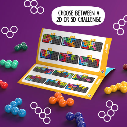 Smart Beads Pyramid Builder Educational Puzzle Game for Children